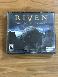 Riven: The Sequel to Myst (PC, 1997) CIB - Ubisoft, Cyan - Retro