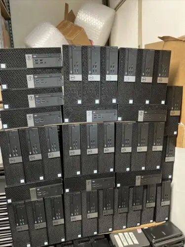 Lot of 5 Dell Optiplex 3040 SFF Pentium G4400 4GB DVDRW NOHDD in Desktop Computers in City of Toronto - Image 2