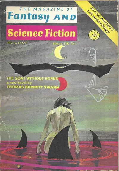 A great looking magazine! This is the August 1970 (Volume 39 No. 2) issue of The Magazine of Fantasy...