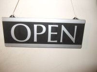 open and closed sign