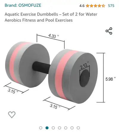 Aquatic Exercise Dumbbell, View more
