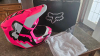 New pink Fox helmet