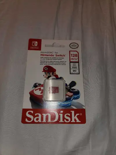 Sandisk Nintendo Switch microSD 128gb, View more