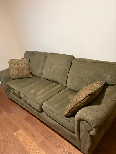 Chesterfield and matching Chair. Excellent Condition (original), View more