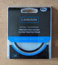 Cameron 67mm UV Multi-Coated Protector Lens  Filter