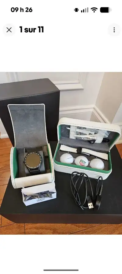 Montre Tag Heuer connecté E3 Golf Édition 45 mm, View more