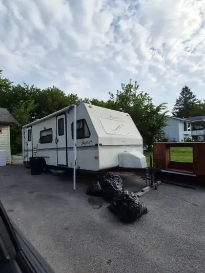 Excellent shape has a/c heat fridge stove double door etc..im willing to negotiate .make me a reason...