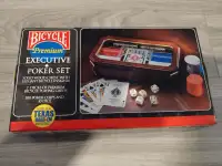 Bicycle Premium Executive Poker Set
