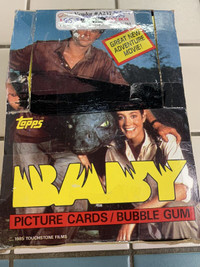 BABY Topps Wax Box Movie Trading Cards 1985 Booth 263