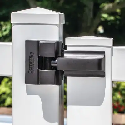 Boerboel Black Heavy Duty Modern Gate Hinge., View more