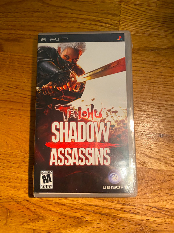 Tenchu: Shadow Assassins - PSP (New & Sealed) Ubisoft dans Sony PSP, Vita  à Ville de Montréal
