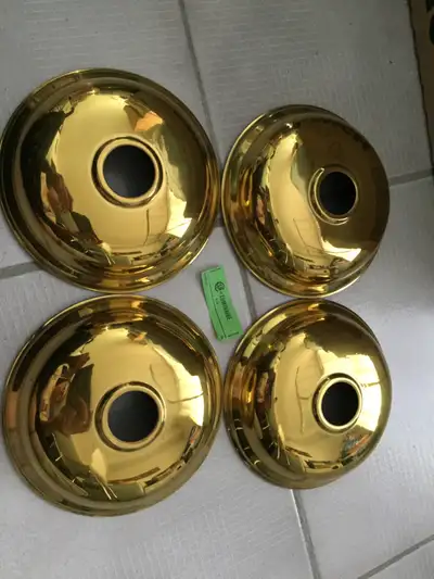 Vintage Brass LL48161 Luminaire Ceiling Canopy Parts X #4, View more