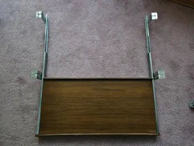 Pull-out Tray for Office Desk or Sit Stand Workstation, View more