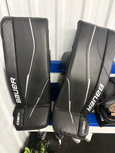 Junior Goalie Pads, Blocker and Glove, View more