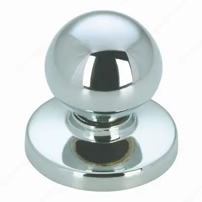 21  Poignées ( forme bouton ) neuves Richelieu  couleur chrome, View more