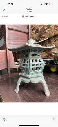 Vintage chinese candle holder