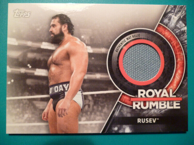 WWE Relic Topps Cards - AJ Styles Rusev Cesaro Kofi Kingston in Arts & Collectibles in Peterborough - Image 3