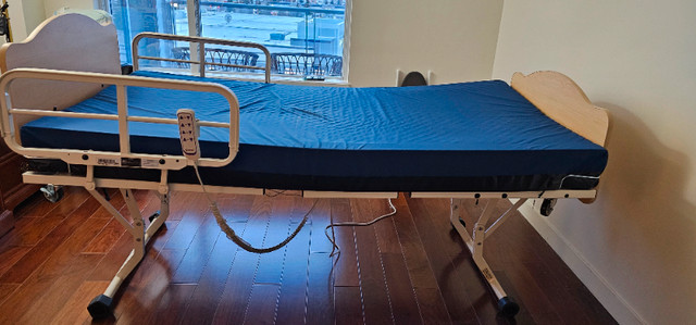Joerns Healthcare Adjustable Electric Hospital Bed in Health & Special Needs in Edmonton
