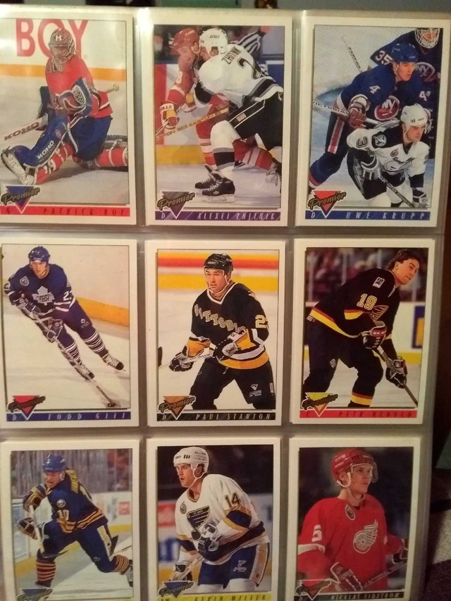 Série de carte de hockey o-pee-chee premium 1993-94 dans Art et objets de collection  à Ville de Québec