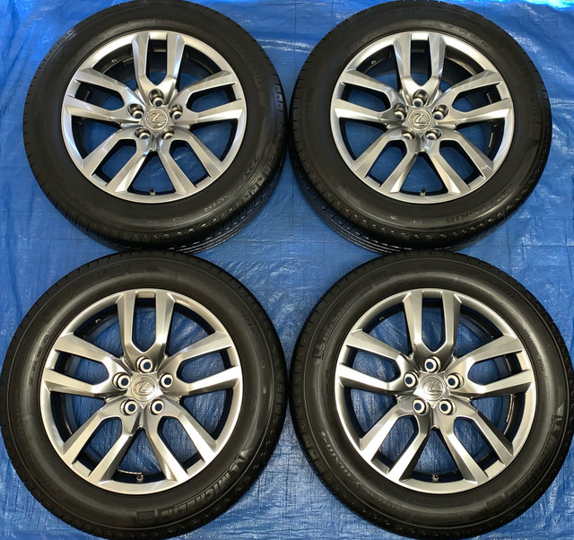 2017 Lexus NX 200T 18" OEM Rims & TPMS & Tires 90% *PERFECT* in Tires & Rims in City of Toronto