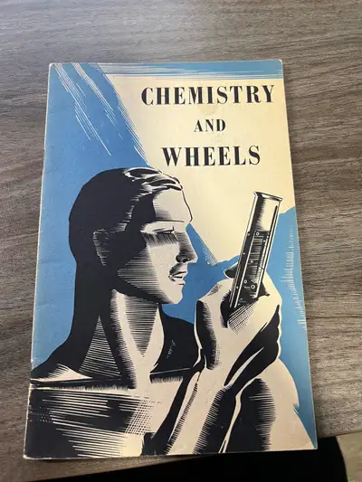 This original 1938 General Motors Chemistry and Wheels booklet is in good condition, offering a fasc...