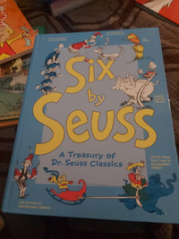 SIX BY DR SEUSS HARDCOVER BOOK