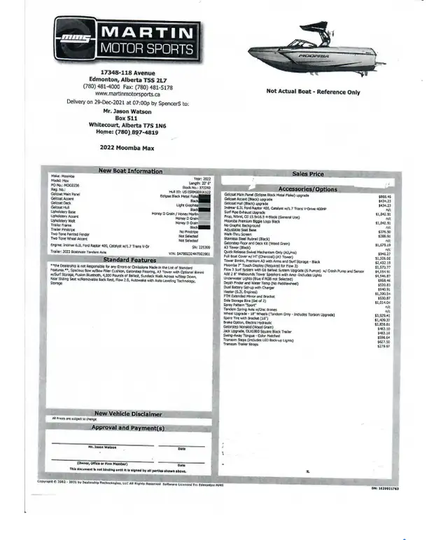 2022 Moomba Max Surfboat in Powerboats & Motorboats in Edmonton - Image 11