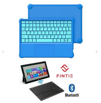Finite Wireless Bluetooth Keyboard With Case For Fire HD 10- NEW