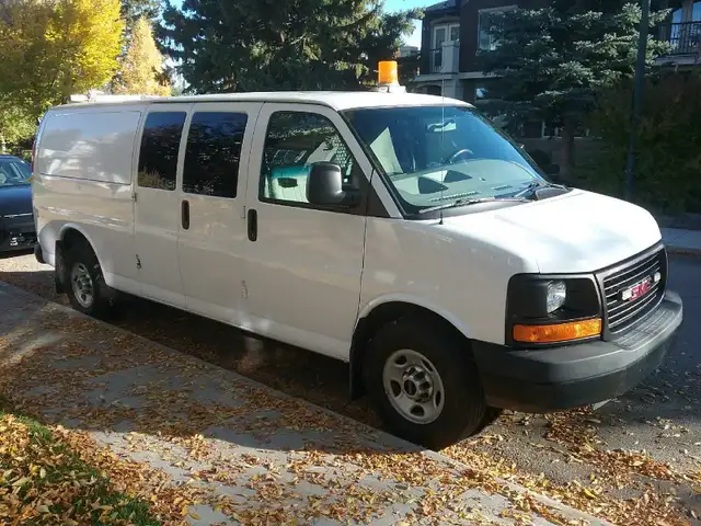 2015 GMC SAVANA 3500 EXTENDED CARGO VAN 