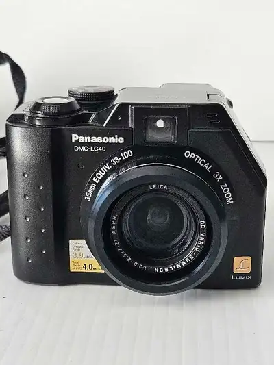 Panasonic Lumix DMC-LC40 Digital Camara 4.0 MP, View more