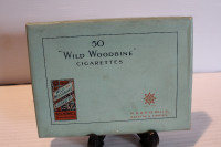 Vintage Boite Carton WILD WOODBINE Cigarette 1940s