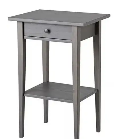 Two new IKEA side tables - dark grey, View more