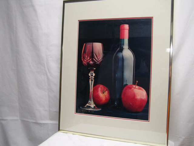 Wine Photograph - framed in Arts & Collectibles in Kawartha Lakes - Image 2