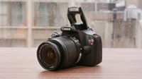 Canon T5 18 megapixel Digital SLR Camera with Fisheye