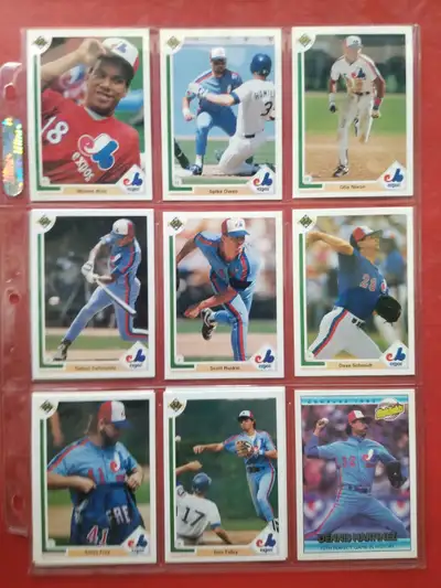 $ 5,- for All-Montreal Expos Baseball Cards, View more