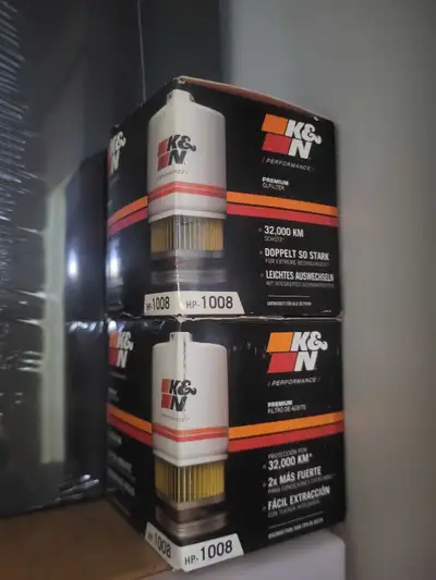2 K&N wrench off oil filter. Part #1008. Bought them for my last car(2010 Nissan sentra 2.0L). Now I...