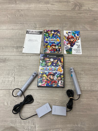 GameCube Mario kart 4 with 2 microphones $140
