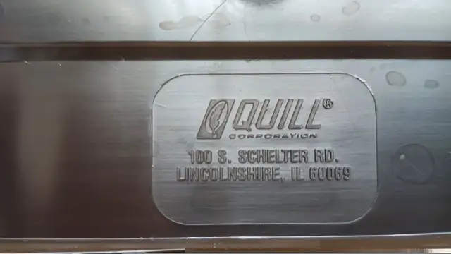 Letter Tray by Quill, Stackable, 16" x 9.5" x 3" - Like New in Other Business & Industrial in City of Toronto - Image 4