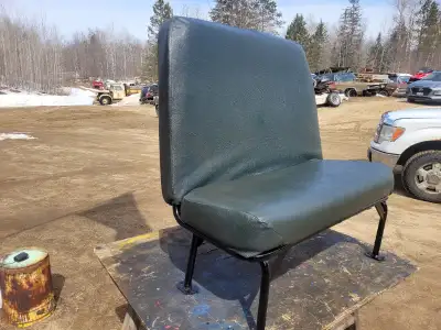 70's bus seat. Very durable 38"wide, 40" high. Make great seat for porch outside, farm wagon, buggy...