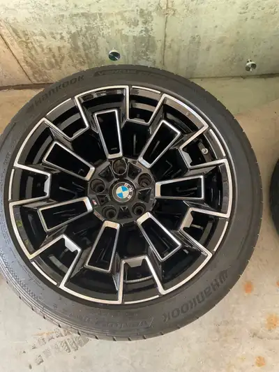 20 + 21 inch M5 summer wheels, brand new condition, OEM, set of 4, with hankook ventus summer tires...