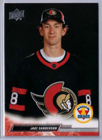 NHL Card- Jake Sanderson #739 First Round Draft Pick