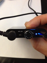 DAC Headphone Amplifier Portable with Bass Boost & iPod 5