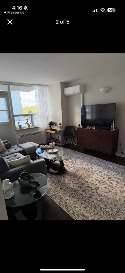 1-Month Furnished Apartment Sublet – Midtown Toronto (Davisville) Available: April 7 – May 1 Looking...