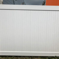 Vinyl Fences - White  or White Ash Colors