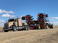 Drill Tractor Ritchie Grain Bin Hopper Hauling Hot Shot Towing