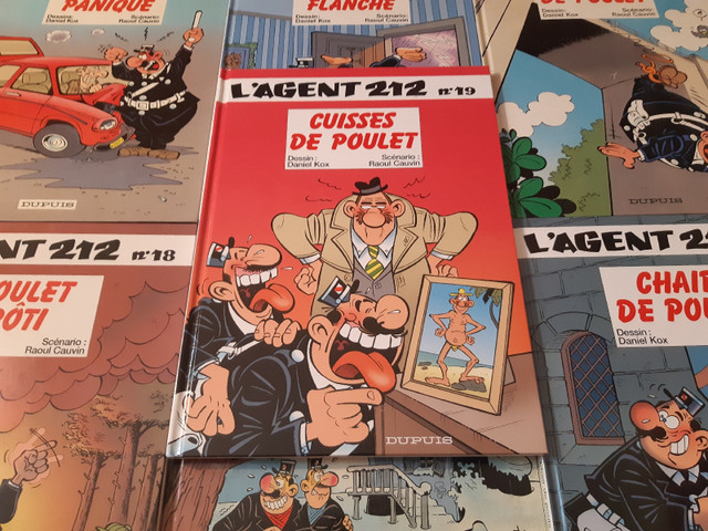 L'Agent 212 Bandes dessinées BD Lot de 12 bd à vendre  dans Bandes dessinées  à Laurentides