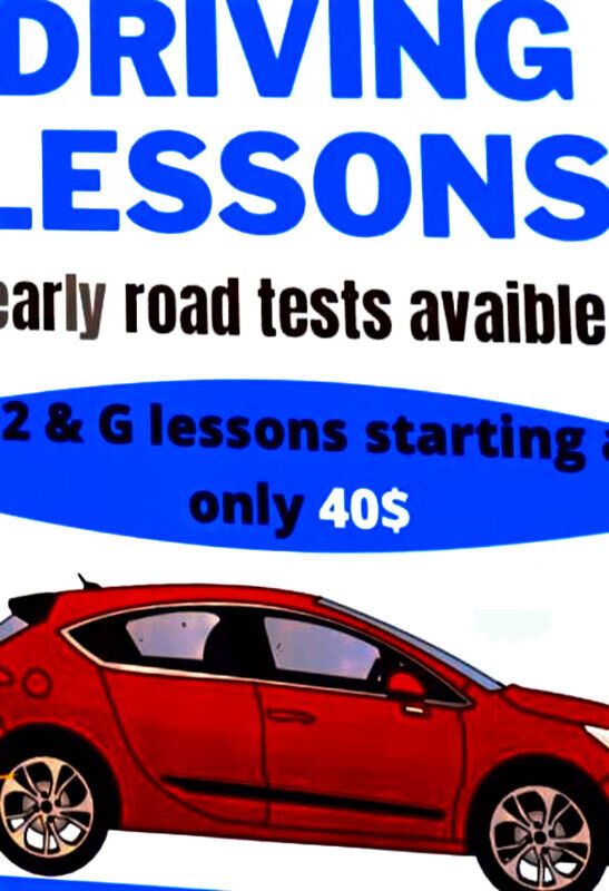 Driving instructor for G and G2 lesson in Classes & Lessons in Mississauga / Peel Region