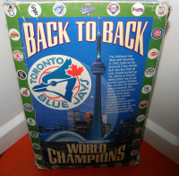 '93 Back To Back Jays W.S. Champs Cereal Box