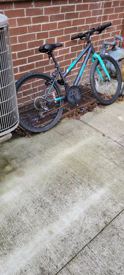 Bicycle for youth/adults 24 INCHES $25, helmet $5-good condition, View more