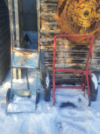 Pair of Oxy Acetylene Torch Carts